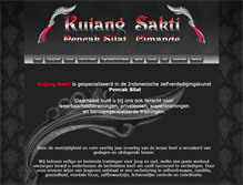 Tablet Screenshot of kujangsakti.nl